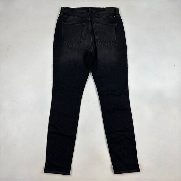 Lucky Brand Black/Gray Olivia Skinny Denim Jeans Size 12 / 31 Stretch - Picture 8 of 8